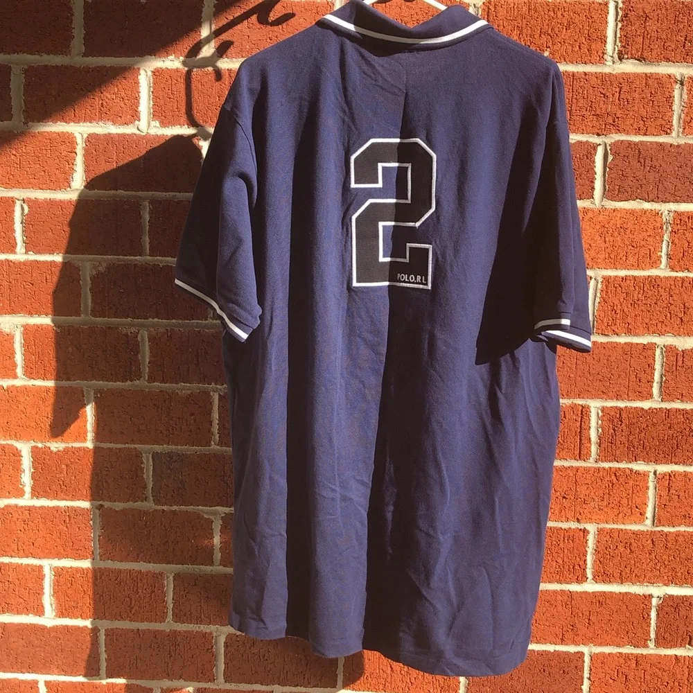 Ralph Lauren Men's Classic Navy Polo Shirt —#007